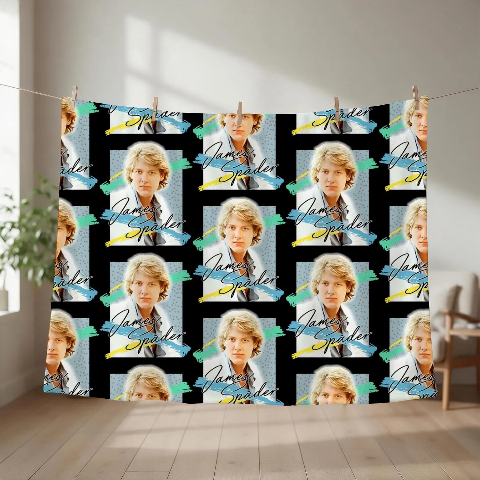 James Spader Throw Blanket Soft Big Luxury St Travel decorative Blankets