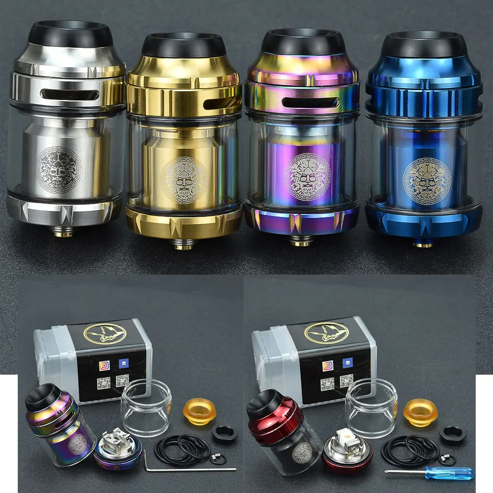 810 drip tips Vape rta RTA for Single & Dual Coil Builds 4.5ml Tank Electronic Cigarette Atomizer - view 5