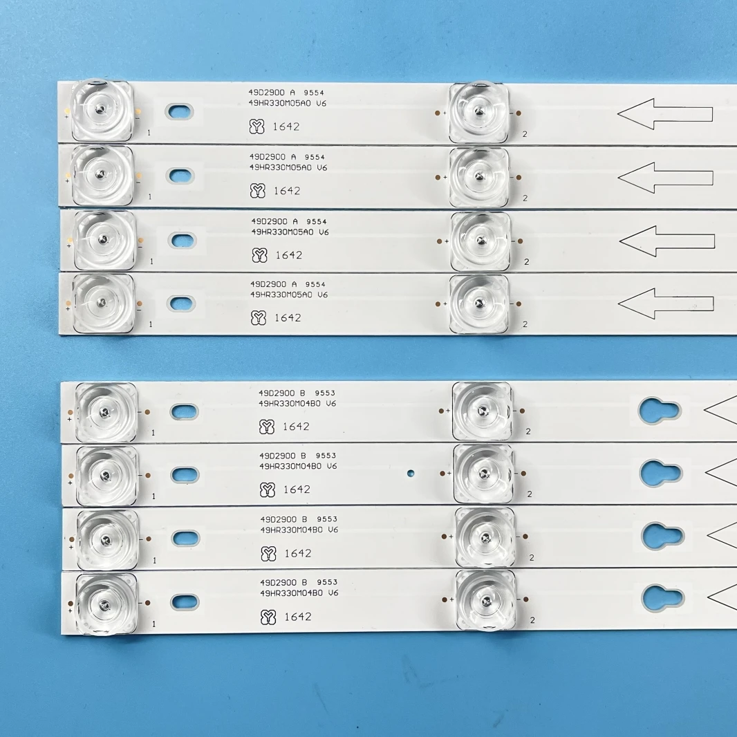 Pasek podświetlenia LED dla THOMSON 49 uc6406 Toshiba 49 l2600 L49S4900fs 49 u7800 49 p2us 49 l2900 49 d2900 49 s405 49 s403 YHB-4C-LB4904