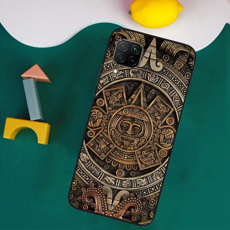 Mayan Calendar For Huawei Nova Y91 Y90 Y60 Y70 Y61 9 10 SE Nova 11 Pro 3i 8i 11i 5T P20 P40 P30 Lite Case