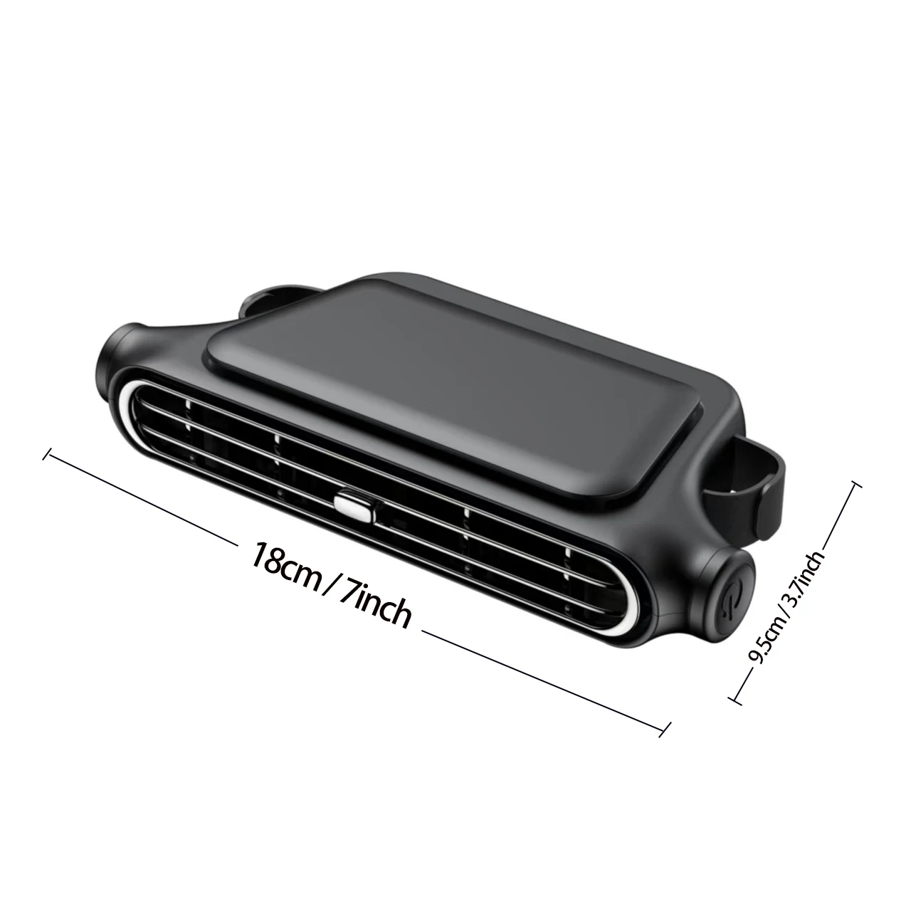 Tragbarer Autositzventilator, geeignet für USB-betriebene Kopfstützen-Kühlventilatoren für Vorder- und Rücksitze. – Detail 10