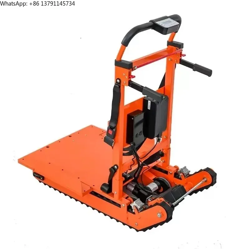 

Stair Climber Handtruck Lithium Battery Electric Trolley Carts Crawler Transport Climbing Stair Cart