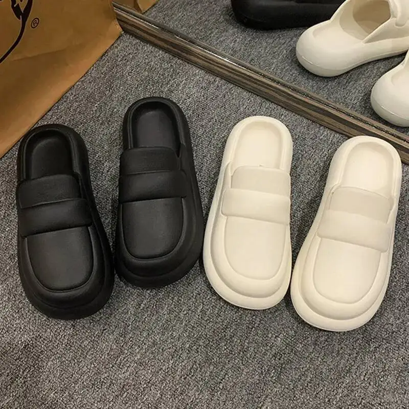 

Женские шлепанцы на плоской подошве, туфли-лодочки, осенняя новая модная повседневная обувь, шлепанцы с открытой пяткой, платье, прогулочные шлепанцы Zapatos