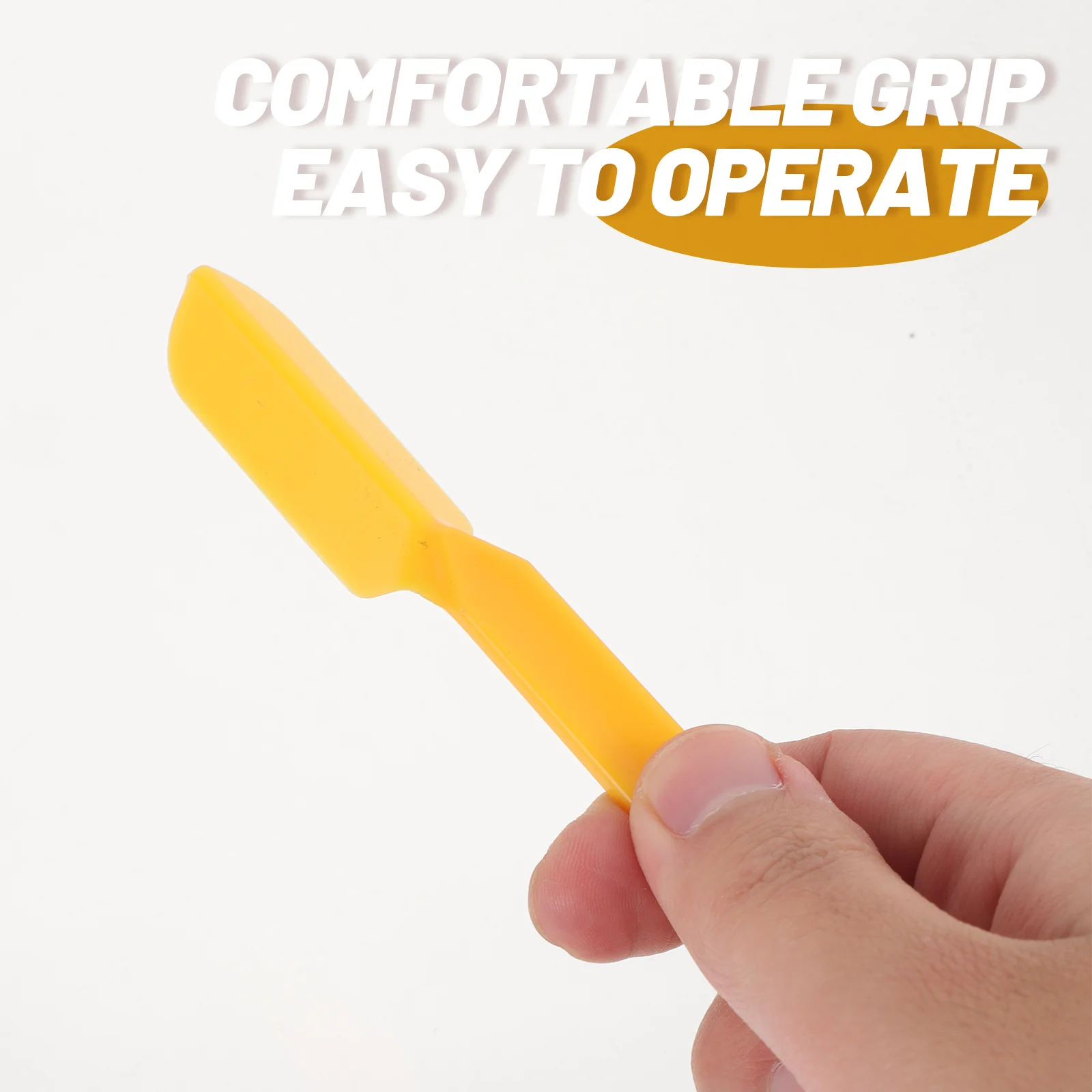 

1Set Durable Caulking Tools Kit Plastic Caulk Scraper Spatula for Tile Floor Kitchen Bathroom Grout Gaps Sealing Finishing