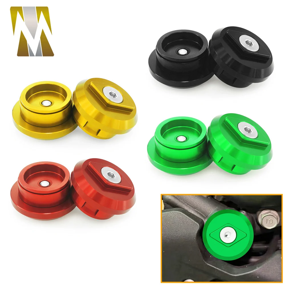 

Motorcycle Frame Screw Plug Hole Waterproof Decorative Plug Fairing Bolt Cap For Kawasaki Ninja 500 Ninja500 2024+