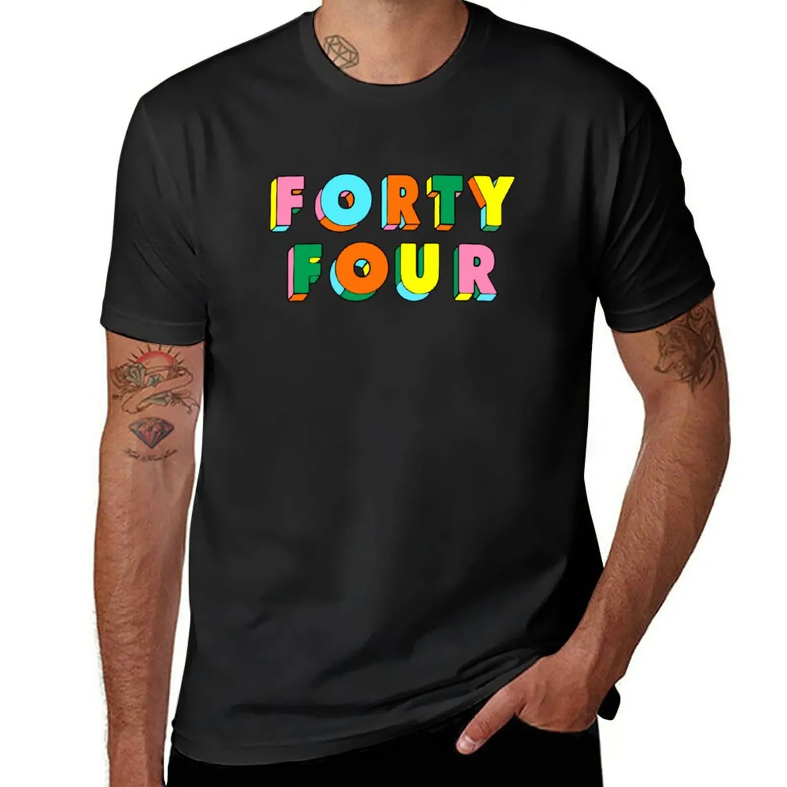 New How Ridiculous Merch 44 Block Colour || forty four T-Shirt Tee shirt fruit of the loom mens t shirts