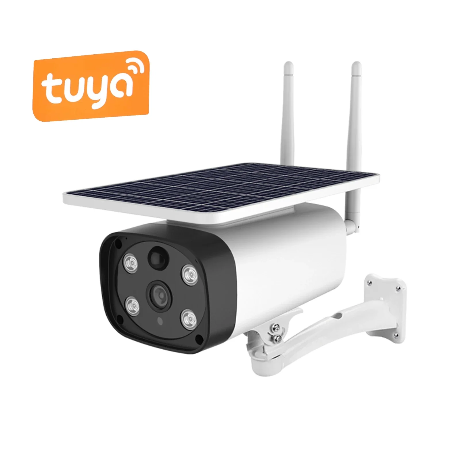 Tuya HD1080P Wireless Surveillance Camera Solar CCTV Security Camera Outdoor WiFi Battery 4G Camera