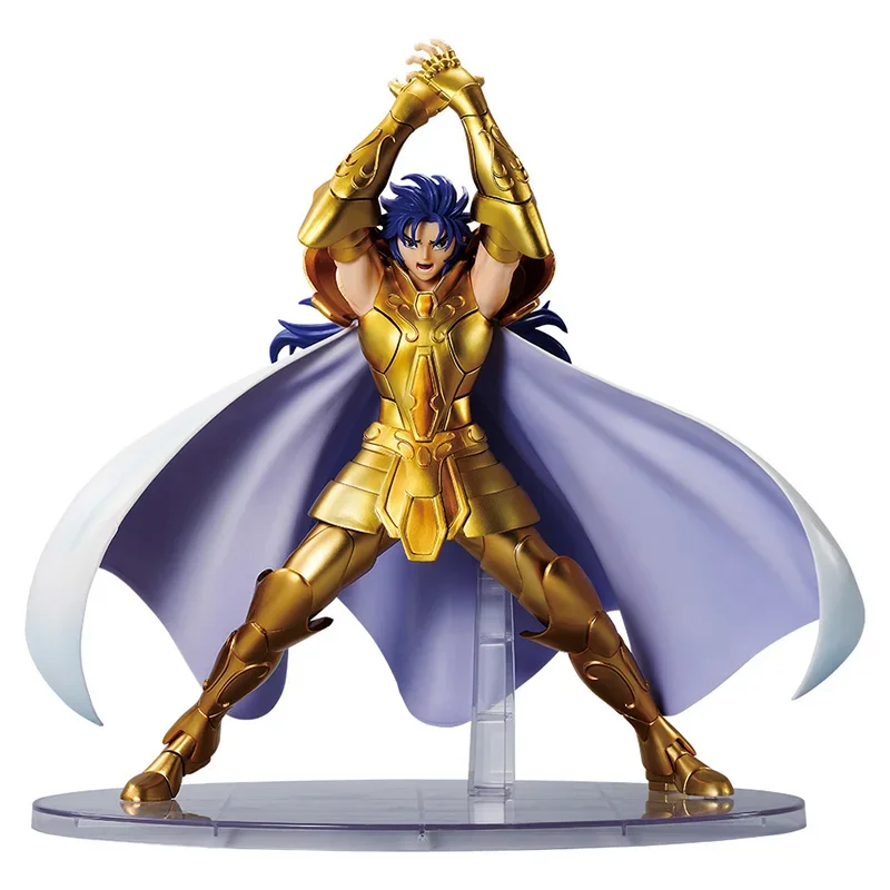 Original Bandai Ichiban Kuji Saint Seiya Gold Saint Seiya Action Anime Figure PVC Collectible Model Doll Statuette Ornament Gift