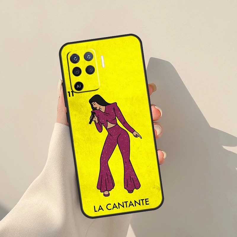 Mexican Bingo Loteria Case For Oppo A94 A74 A54 A60 A80 A40 A18 A38 A58 A78 A98 A96 A76 A16 A15 A17 A57 A77 A5 Pro view 6