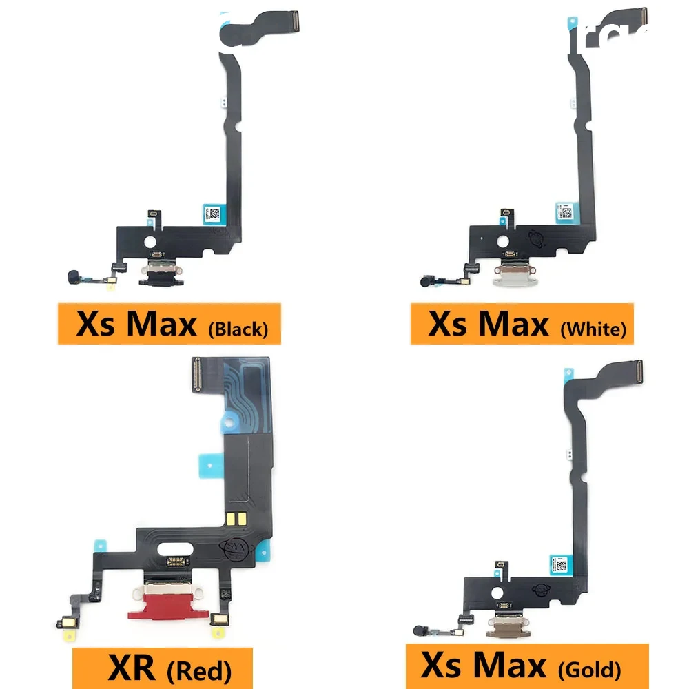 New USB Charger Charging Dock Port Connector Board Flex Cable For iPhone 7 8 Plus X XS Max XR Microphone Module