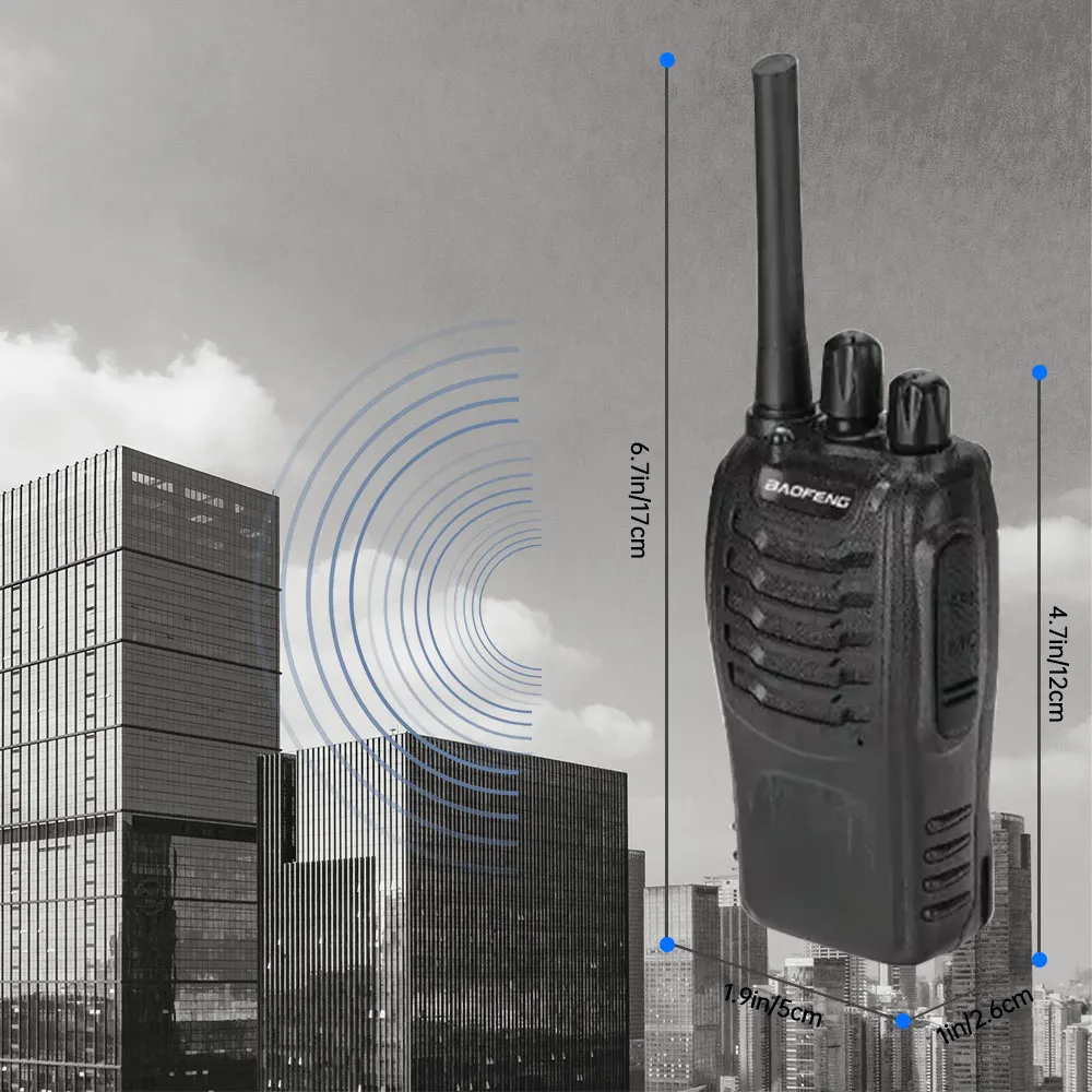 2 قطعة بالجملة BAOFENG BF 88E المحمولة اتجاهين راديو الهواة يده اسلكية تخاطب Charable DMR GMRS بطاريات نموذج BF-88E