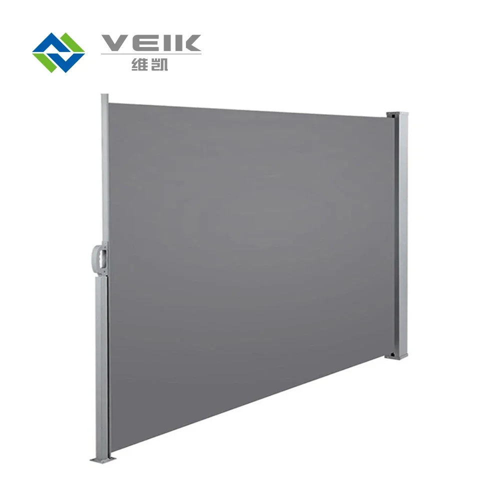 Waterproof Balcony Screen Privacy Retractable Patio Side Awning Sun Shade Wind Screen for Privacy