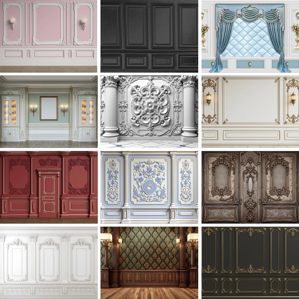 MOON.QG Nordic Style Wall Back Drop Living Room Frame Modern Backgrounds For Photographs Wedding Poster Photocall Photobooth