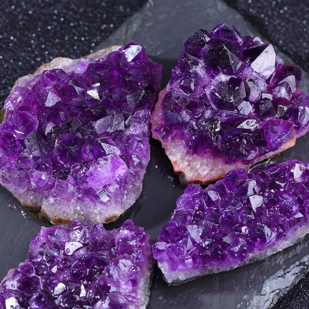 Natural Home Decor Rocks Crafts Crystal Point Energy Gemstones Spiritual Healing Wand Quartz Stone Amethyst Crystal