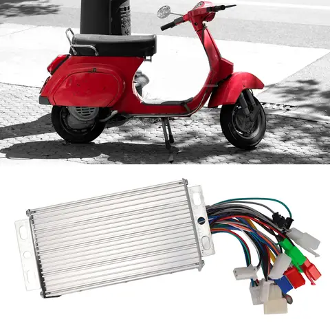 36V/48V 500W 브러시리스 모터 컨트롤러 알루미늄 합금 쉘 전기 스쿠터 전기 자전거 용 브러시리스 모터 컨트롤러 28A