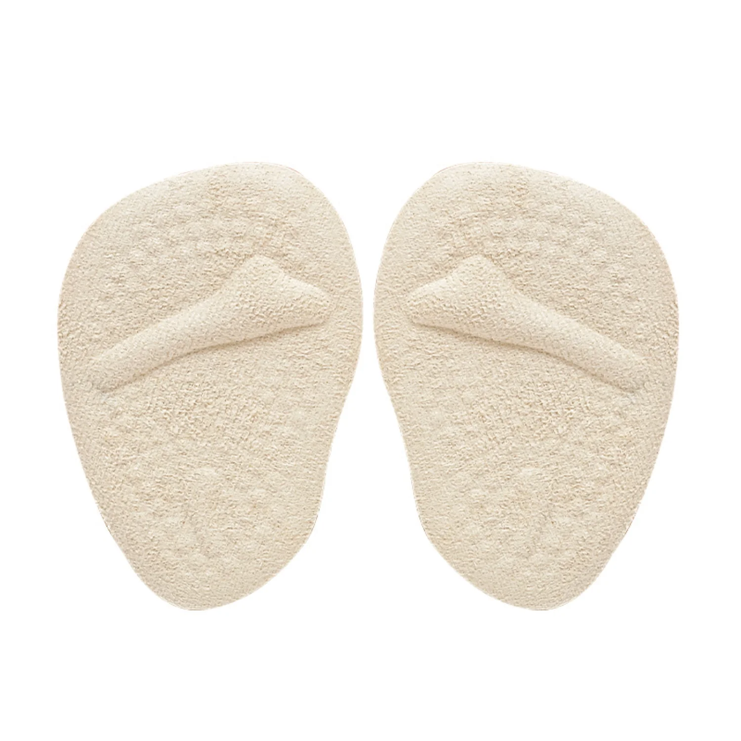 Cojines cómodos para el antepié para mujer, 1 par de almohadillas metatarsianas de silicona antideslizantes, plantillas de Gel absorbentes de golpes para tacones altos y San