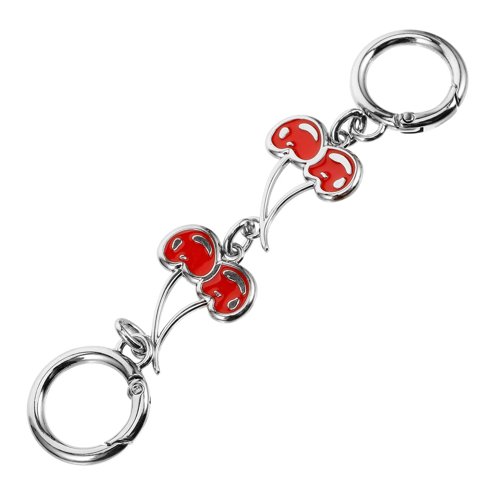 حقيبة الكرز سلسلة موسع محفظة حزام حقيبة يد حزام تمديدات Crossbody قابل للتعديل طول حقيبة كتف حمراء ملحق الموضة