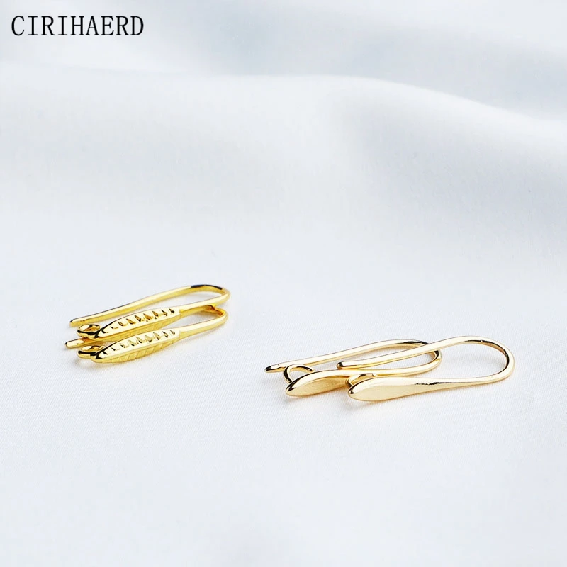 

Earring Hooks 14K/18K Gold Plated Women Hanging Earrings Accessories For DIY Jewelry Making Supplies Materials Pendant Connector