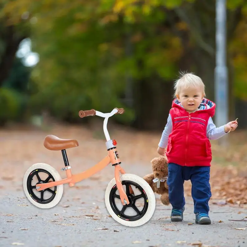 Balance Bike Balance Bike con sedile regolabile e altezza della maniglia bici senza pedali per l'apprendimento dell'equilibrio e della creazione dello sterzo