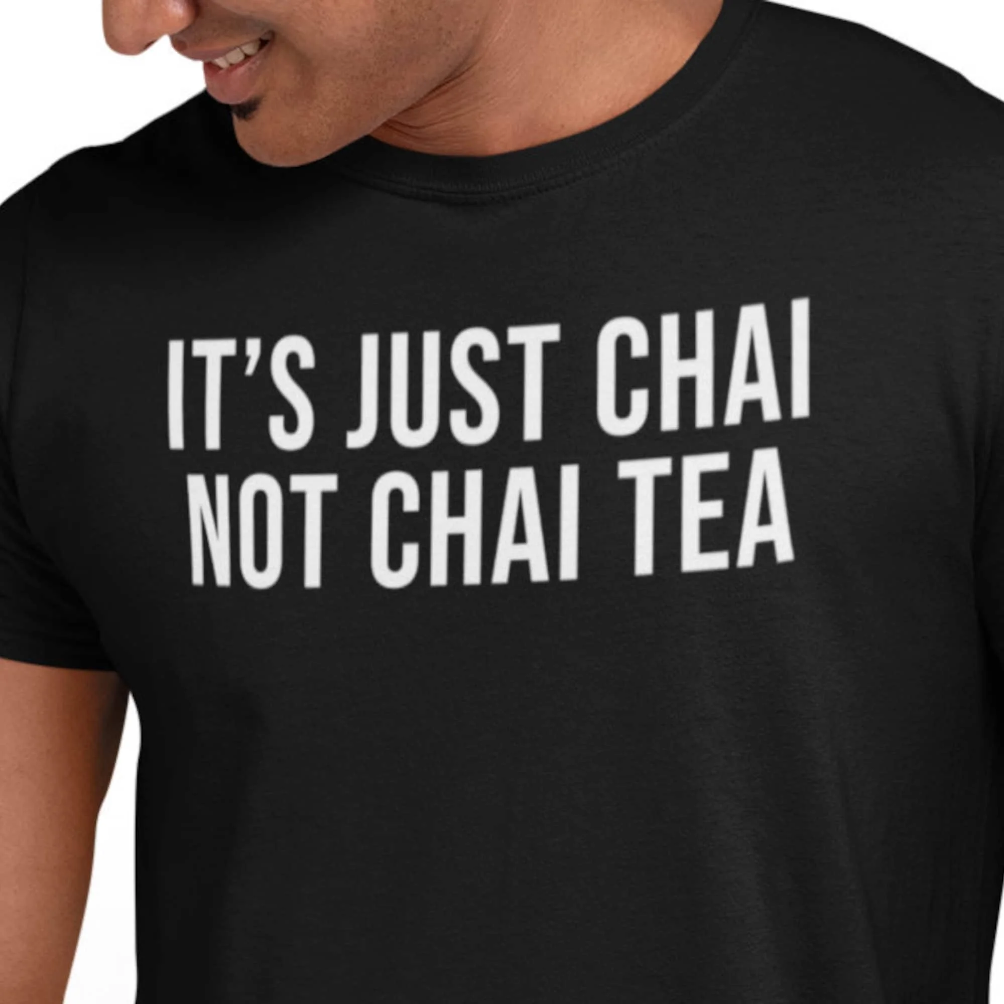 It'S Just Chai Not Tea T Shirt Indian Desi Urdu Lover Hindi Punjabi S Tamil