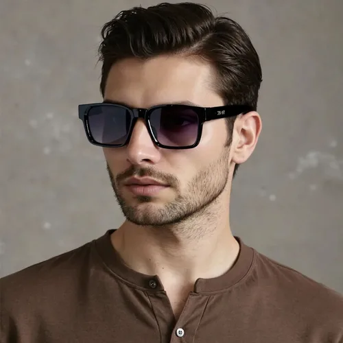 Imagen 2 del producto Gafas De Sol cuadradas Retro para Hombre, Gafas De Sol Vintage para mujer, Gafas De Sol a la moda, Gafas De Sol para Hombre, Lunette Soleil Femme, triangulación de envíos
