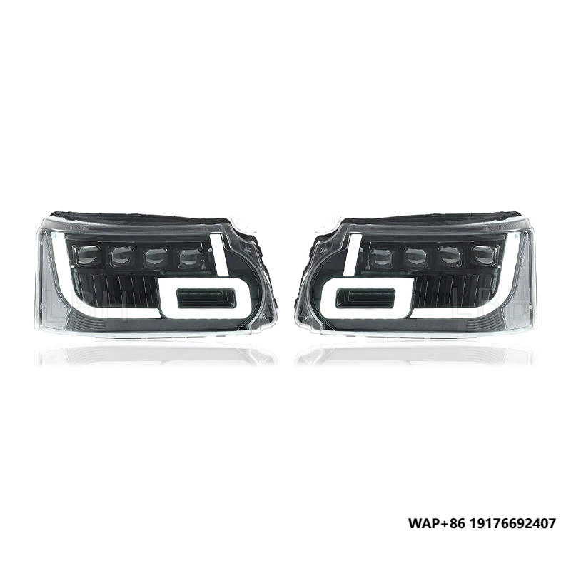 

Светодиодные фары в сборе для Land Rover Range Rover Sport/Vogue L320 2010-2013 годов, фары DRL, динамические указатели поворота, автомобильные аксессуары