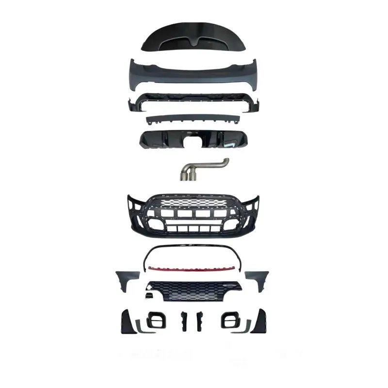 For BMW MINI R56 JCW body kit   bumper completely replacement Auto Cover 9.5 generation grille