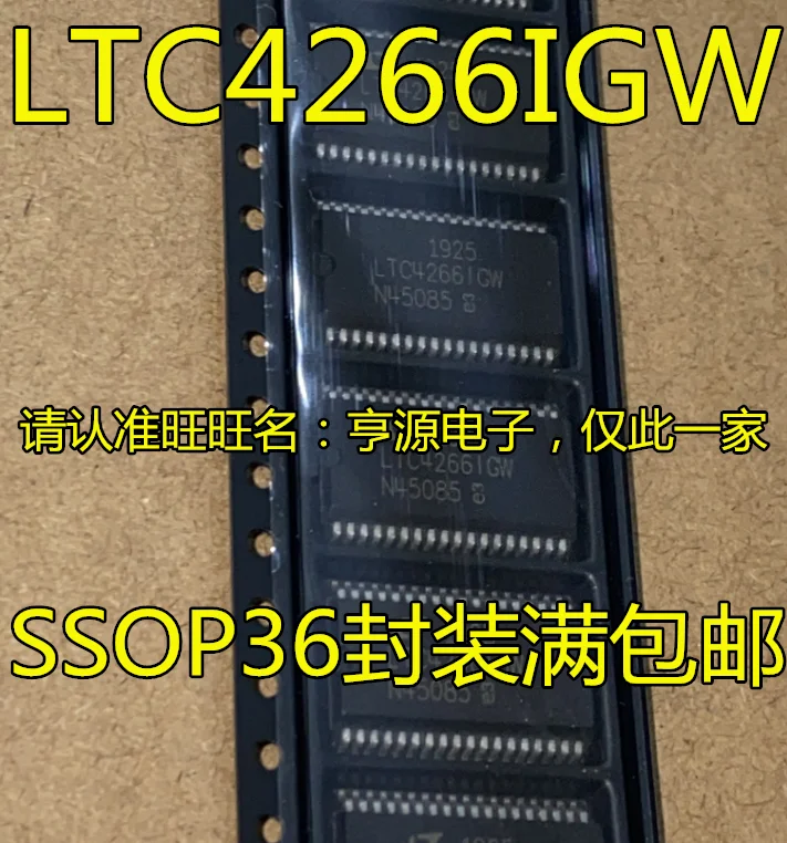 10pcs 100% orginal new  LTC4266 LTC4266IGW LTC4266CGW SSOP36 Power over Ethernet Controller