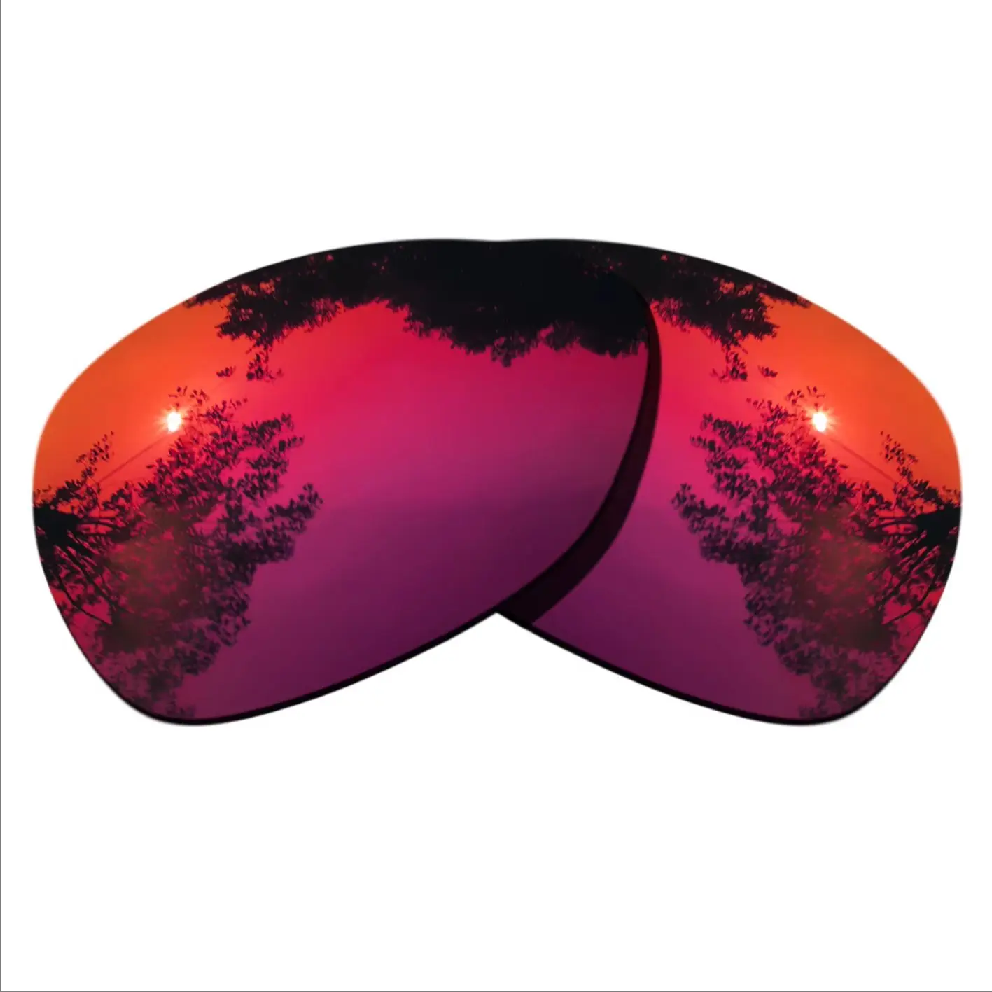 

Violet Red Sunglasses Polarized Replacement Lenses for Oakley Crosshair 2012