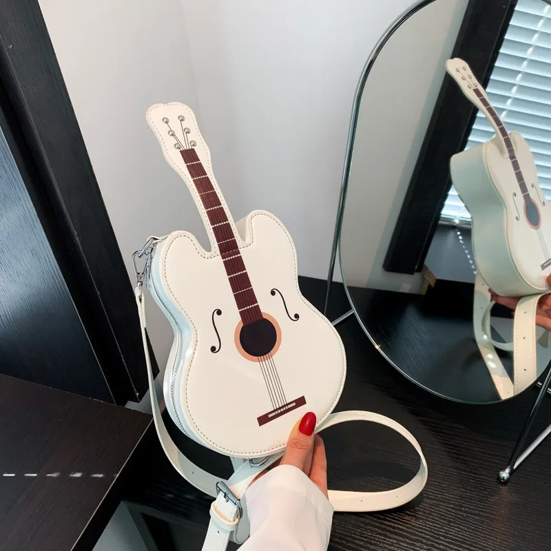Violin Shape Shoulder Bag For Women New Fashion Square Bag Crossbody Bag
