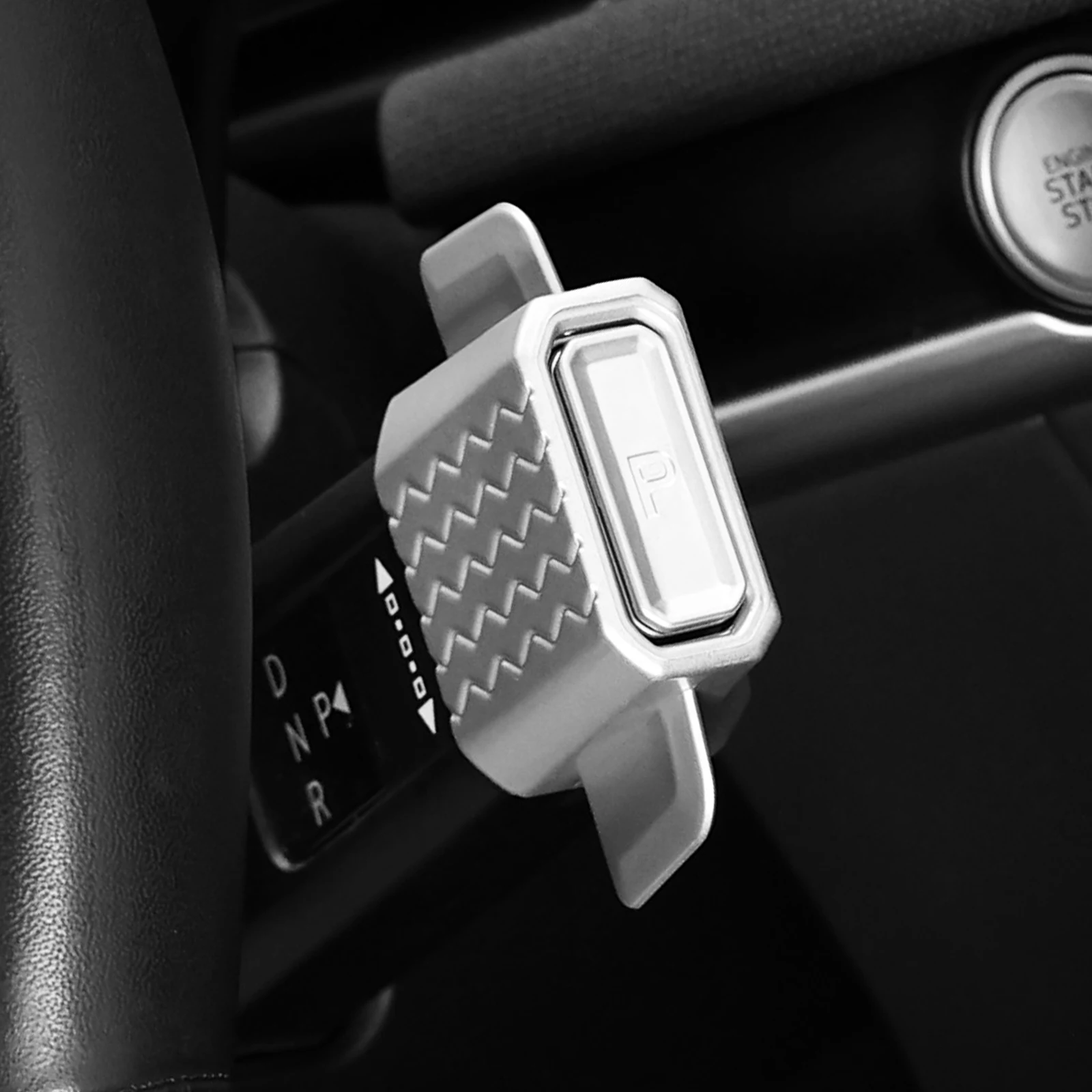 For Hyundai Santa Fe MX5 Tucson NX4 Kona SX2 2025-2026 ABS Steering Wheel Shift Gears Button Cover Shifter Assist Extension