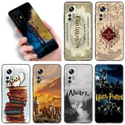 Art Potters Wand Harries Black Phone Case For Xiaomi 10T 11 Lite 11T 12S 12X 13T 14 Pro A1 A2 POCO M3 M4 M6 X3 NFC X5 Pro F3 F5