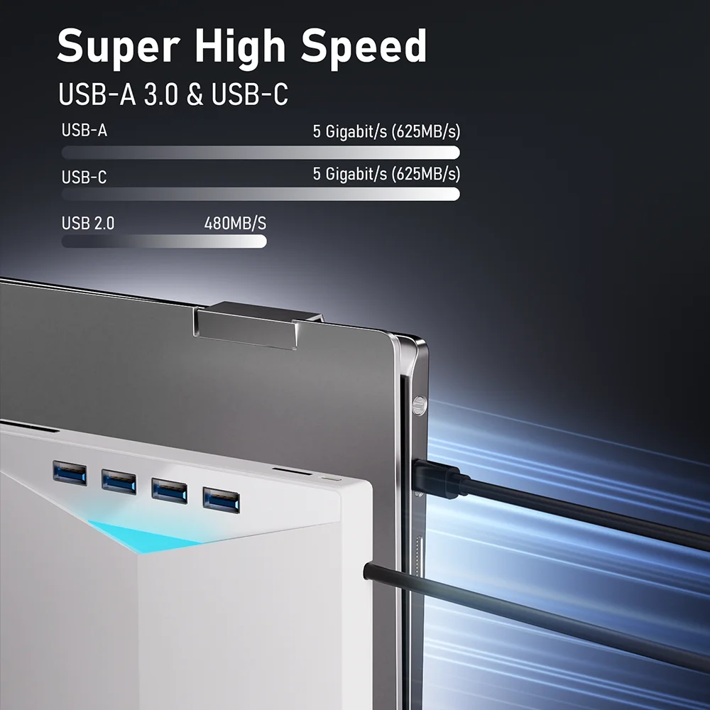 7-in-1 외부 DVD RW 광학 드라이브 CD 버너 리더 플레이어 USB 3.0 Type-c 광학 드라이브 외부 PC 노트북 데스크탑