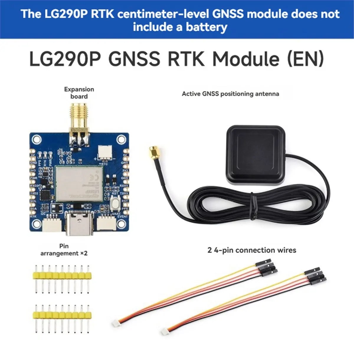 Doings LG290P GNSS RTK Module L1+L2+L5+E6 Quad-Band Positioning Technology High Precision Centimeter Level RTK Module