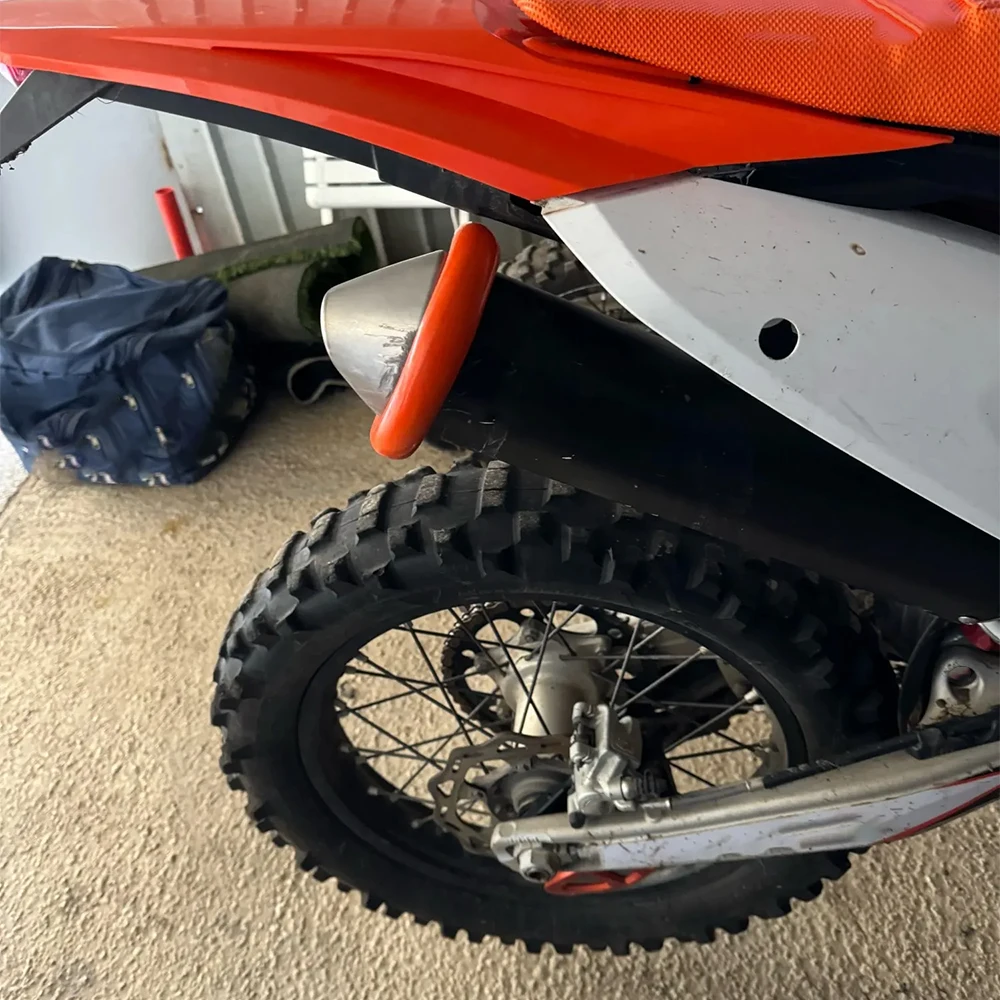 دراجة نارية سيليكون العادم حامي يمكن أن يغطي ل Sherco SC SCF SE SER SEF SEF-R مصنع سباق 125 250 300 450 500 SE300 2024