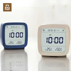 Xiaomi Cleargrass Bluetooth Alarm Clock Temperature Humidity Sensor Meter Adjustable Night Lights Work with Mijia APP Smart Home