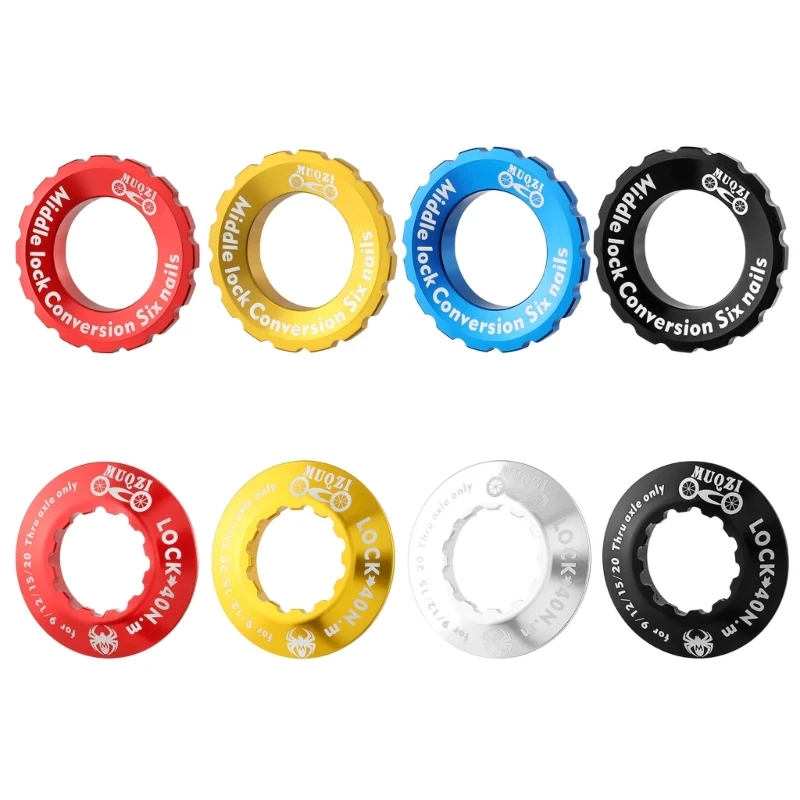 Bike Wheelset Rotor Lock Rings Centerlock Lockring Center Lock for Mountain Bike