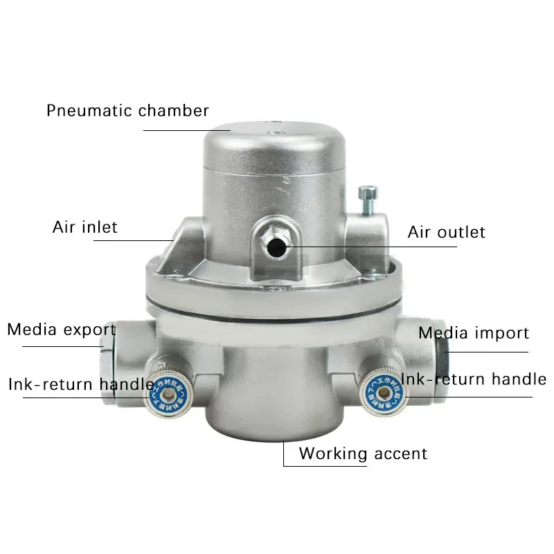 HL2002 Pneumatic One-Way Diaphragm Pump Gravure Printing And Coating Machine Glue Pump Printing Machine Ink Suction Pump