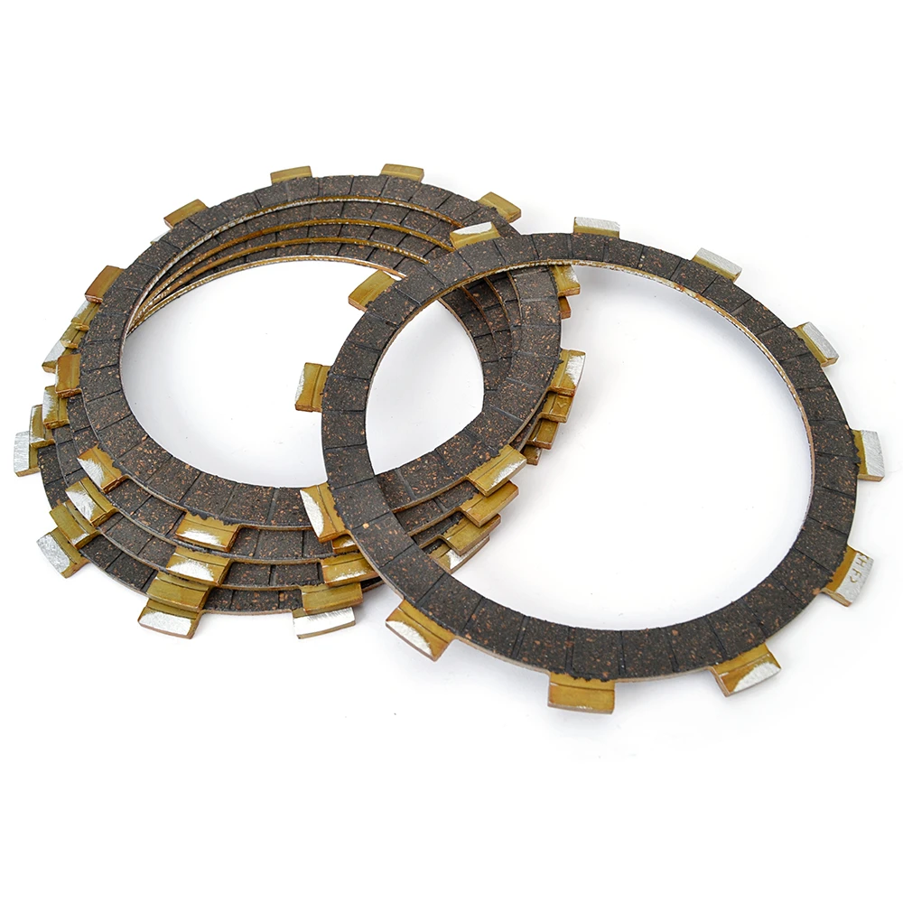 Clutch Friction Plates For Yamaha YZ250F YZ250 1979 XS250 4E0 IT250G IT250 1980 XS250 SE/C 1980-1981 383-16321-00/4H7-16321-02