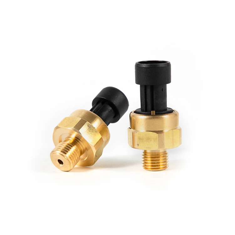 Low Cost 0.5-4.5V 0-2MPa Brass Pressure Sensor for Water Air Gas view 3