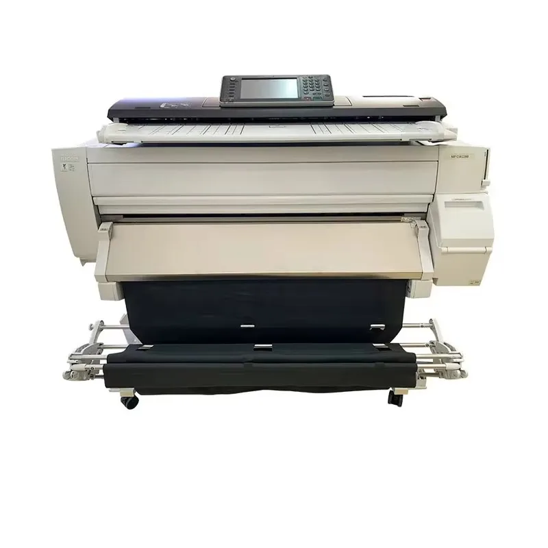 Ricoh CW2201/CW2200 A1 Color Engineering Blueprint Printer Cpoy Print Scan Multi-function Ricoh Inkjet Printer
