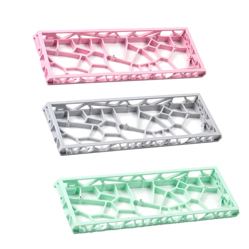 RT60 Mechanical Keyboard Case Hollow PC Case For Mechanical Gaming Keyboard GH60 Mad60 wooting 60 venom 60 Rakkakeycap