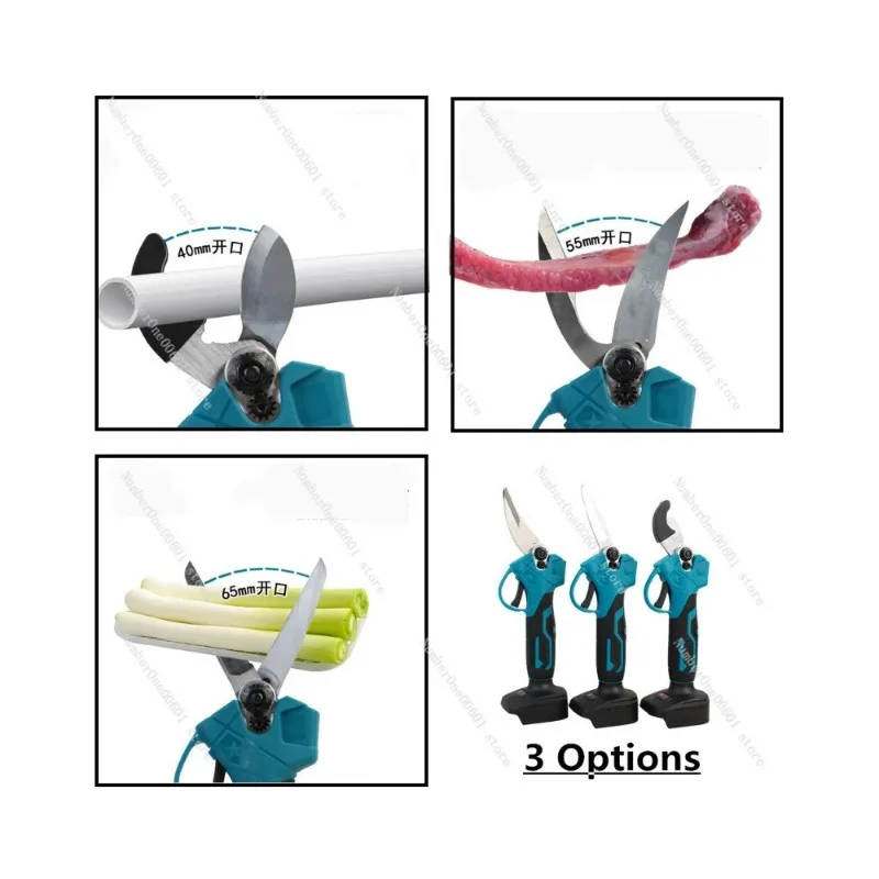 Cordless Electric Scissors 3 in 1, Pipe Cutter Fruit Vegetable Scissors Bone Meat Scissor Power Tool For 18V Battery