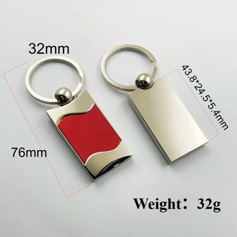 1개 맞춤형 열쇠고리 개인화된 금속 연장형 매끄러운 표면 합금 맞춤형 키링 자동차 액세서리 선물 도매