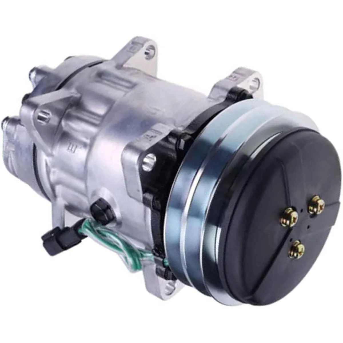 

24V SD7H15 Air Conditioning Compressor VOE11104419 A/C Compressor For Volvo L90E L90D L70E L70D L60E L50E Wheel Loader