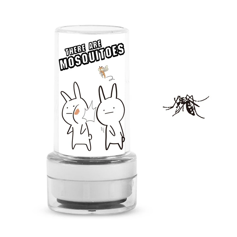 Round Dead Mosquito Stamp Mosquito Toys Prank Friends Realistic Easy-To-Clean Student Children Couple Toys