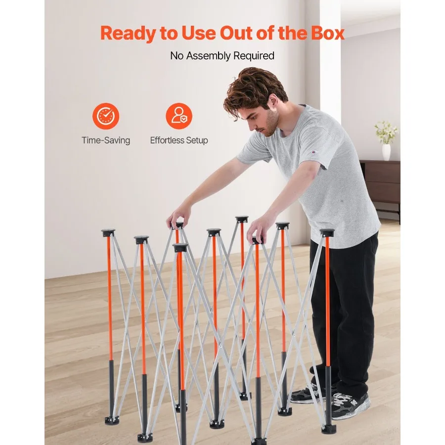 Portable Folding Workstand 4.15 x 4.15ft Collapsible Work Stand 3500lbs Capacity