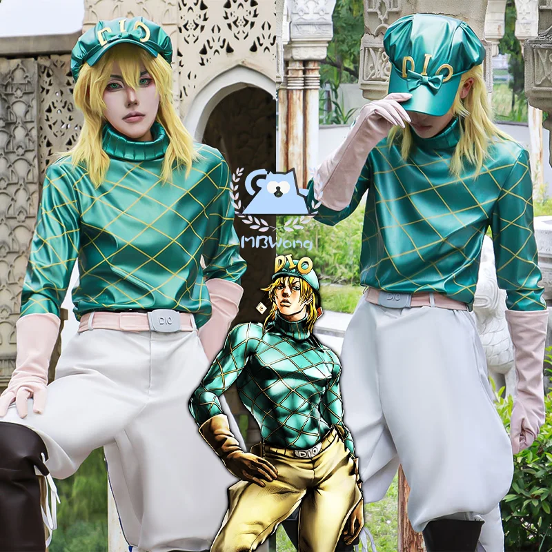 

Anime JOJO Diego Brando Cosplay Costume Dio Cosplay Costume Shoes Bizarre Encyclopedia For Hallowmas Party Adult Women Men