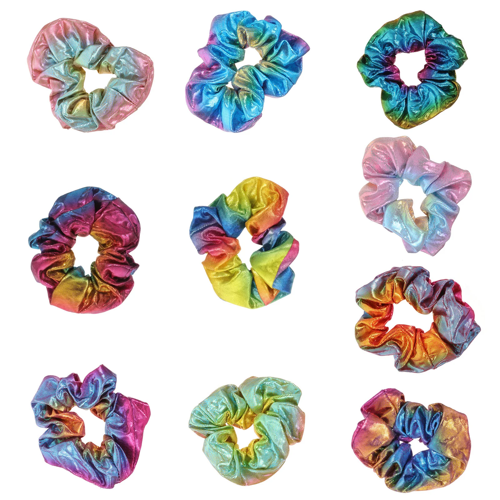 10 قطع من غطاء الرأس ذو اللون المتدرج، إكسسوارات شعر عصرية متينة، تصميم فريد من نوعه، ملابس الحفلات، غطاء الرأس