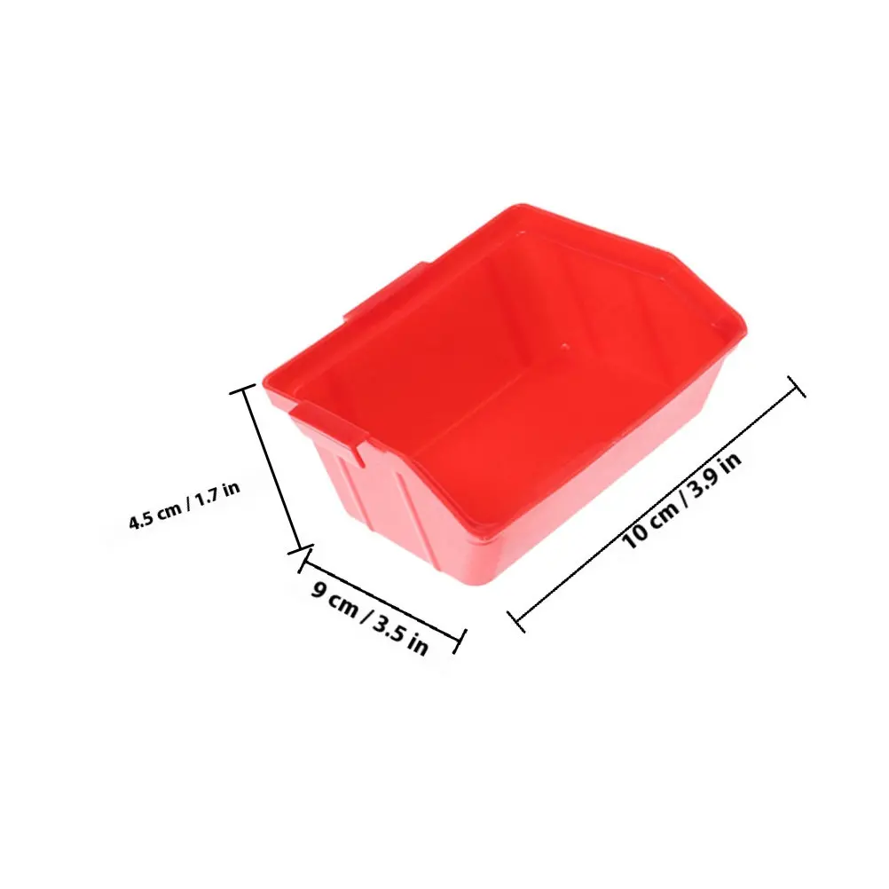 Picture 7: 4Pcs Easy Assemble Stackable Storage Bins Space Saving Plastic Parts Organizer for Tool Accessories Component Storage